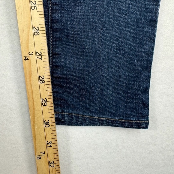 Paige Skyline Skinny Jean Womens Size 28 Dark Wash Ankle Stretch - Picture 10 of 16